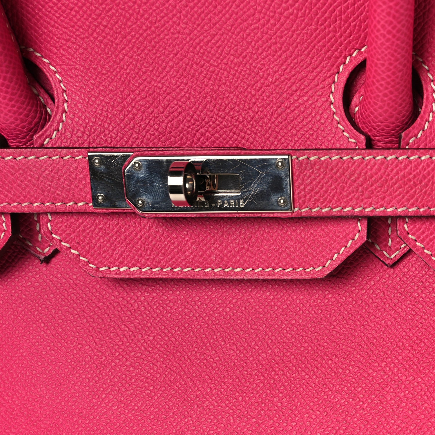 Hermes Epsom Candy Birkin 35 Rose Tyrien Tosca 13 of 13