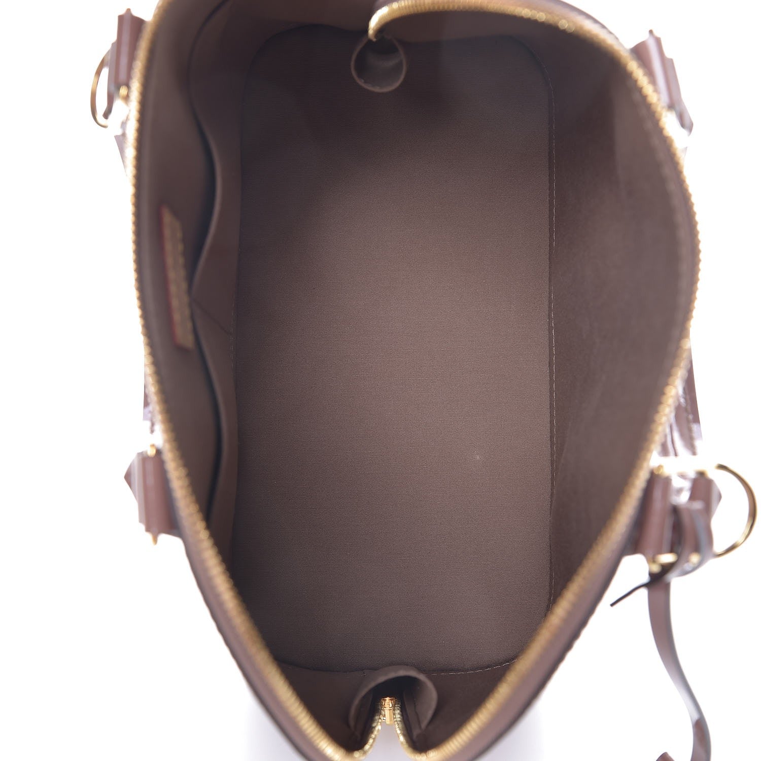Louis Vuitton Vernis Alma PM Taupe Glace 5 of 8