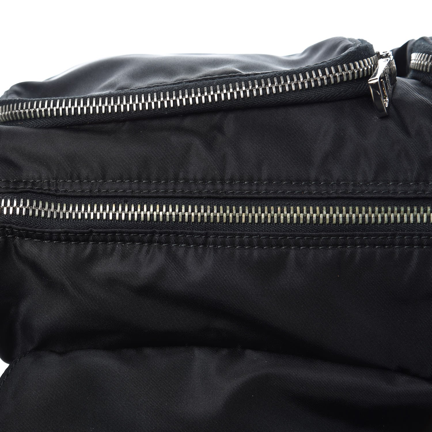 Prada Tessuto Nylon Messenger Bag Black 11 of 12