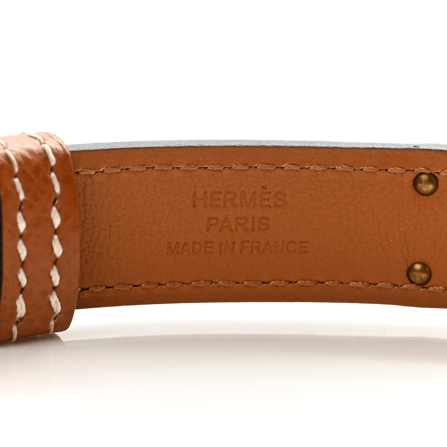 Hermes Epsom Kelly Belt Gold 3 of 5