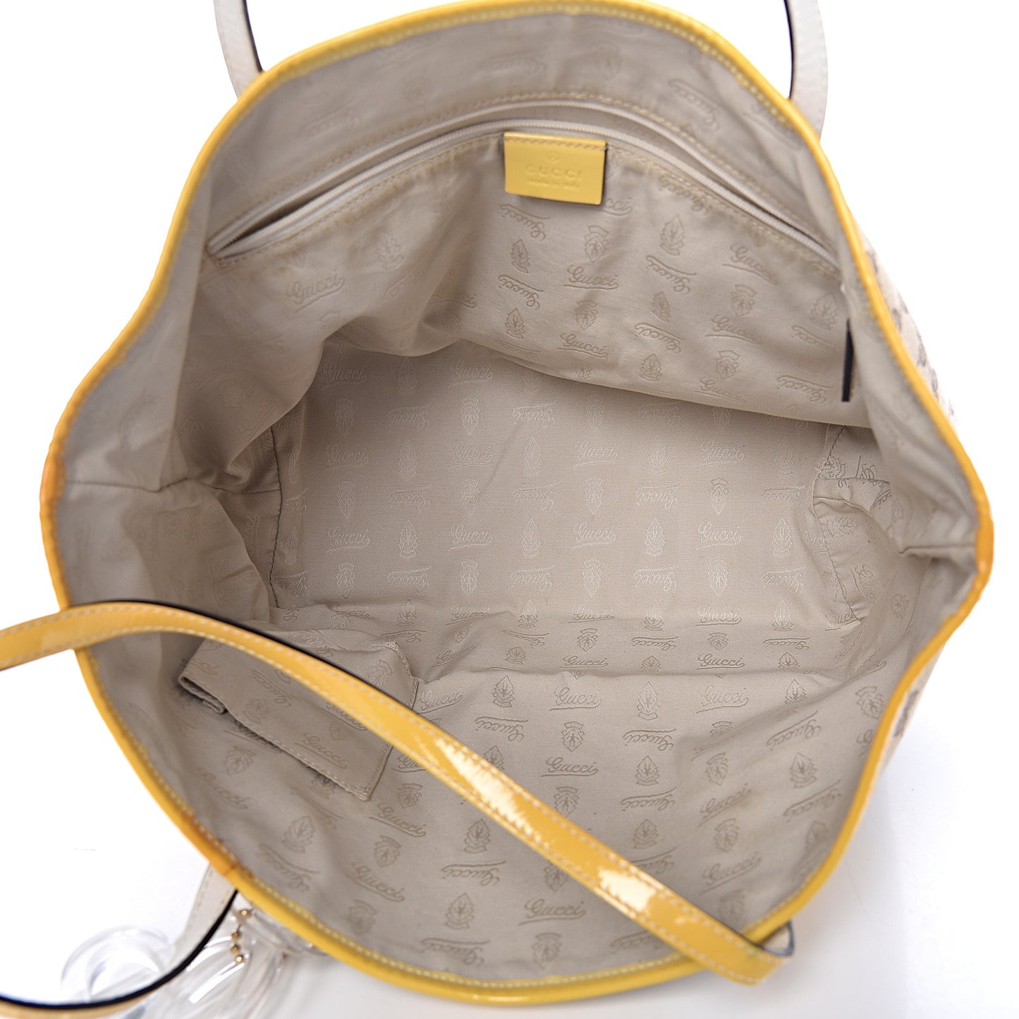 Monogram Web Medium Jolie Tote Yellow