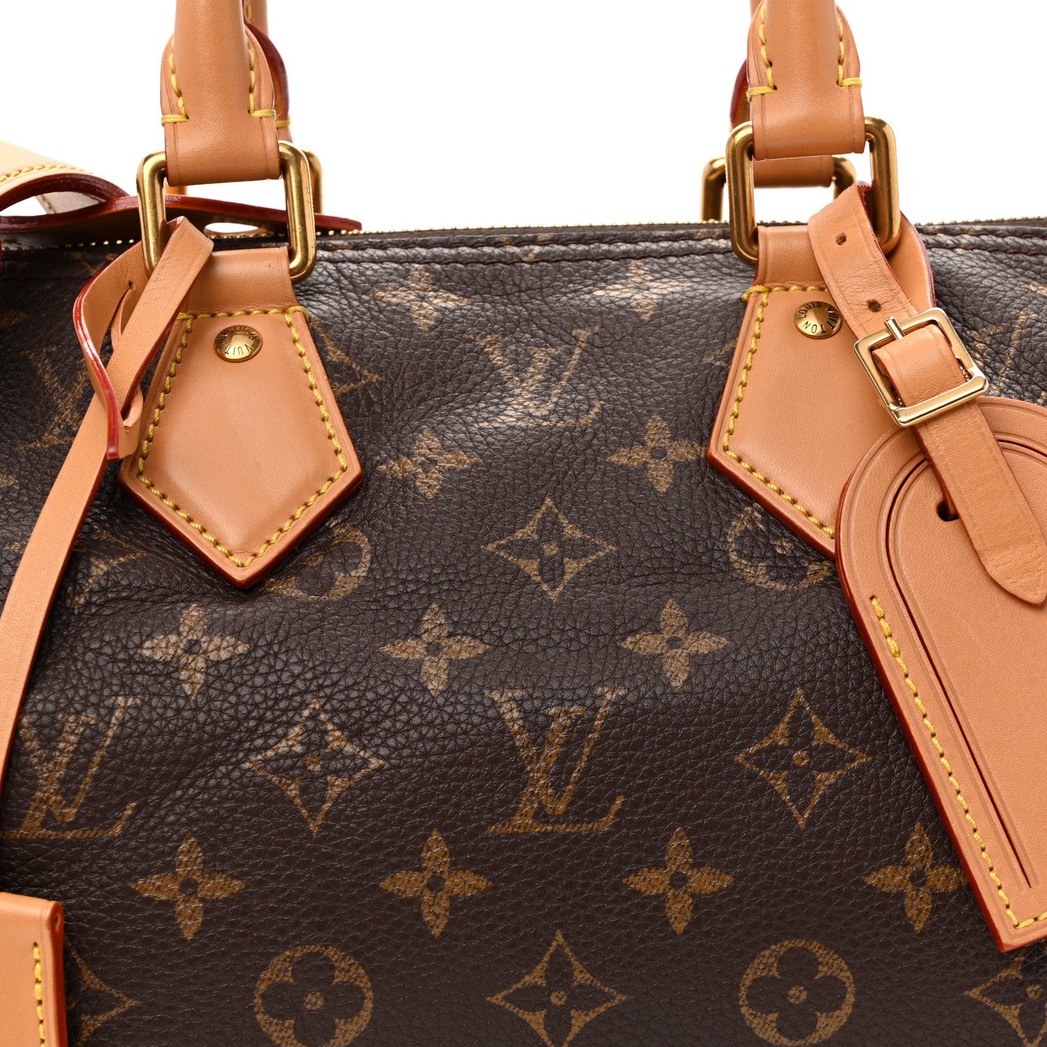 Louis Vuitton Calfskin Monogram Speedy P9 Bandouliere 25 8 of 11