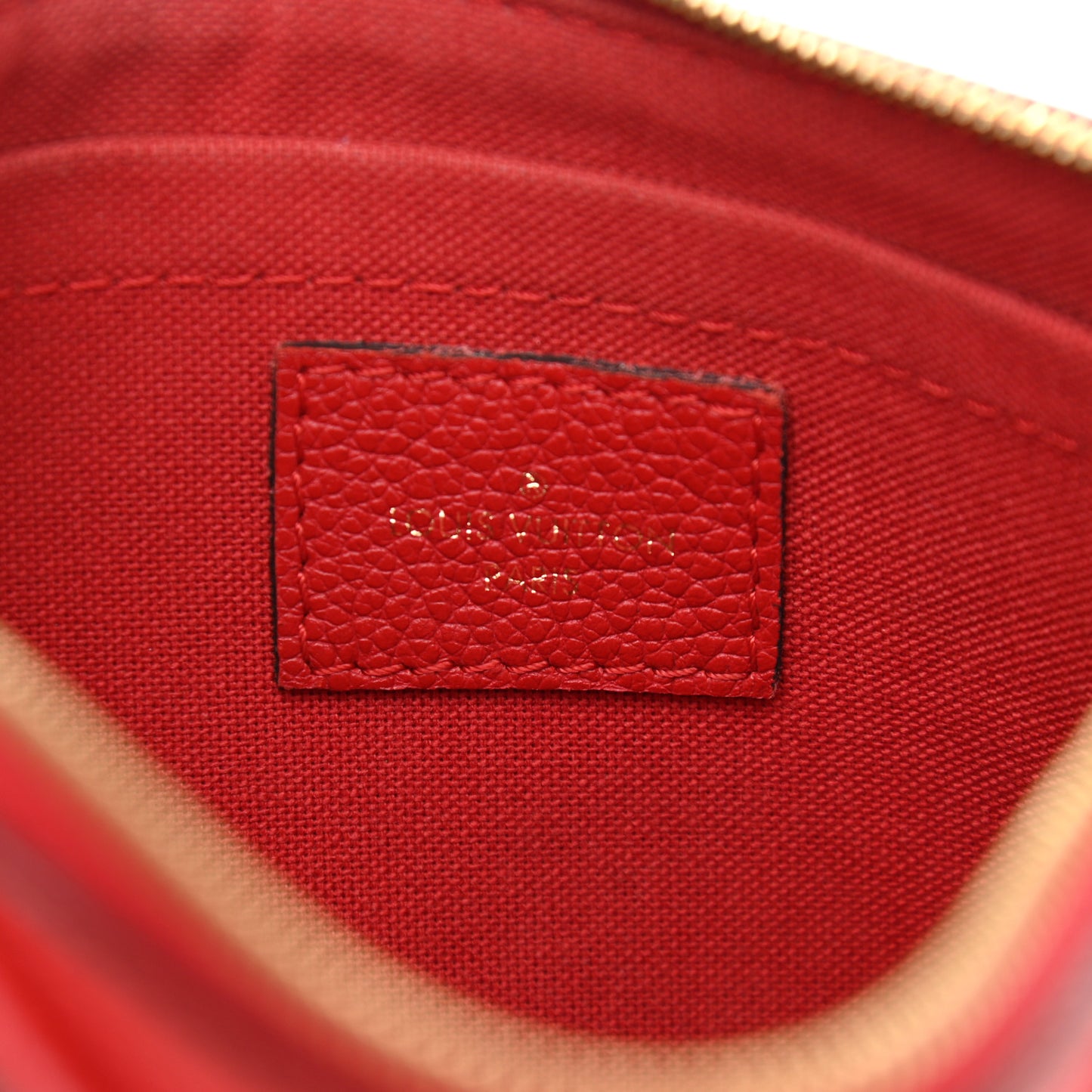Monogram Pallas Clutch Cherry