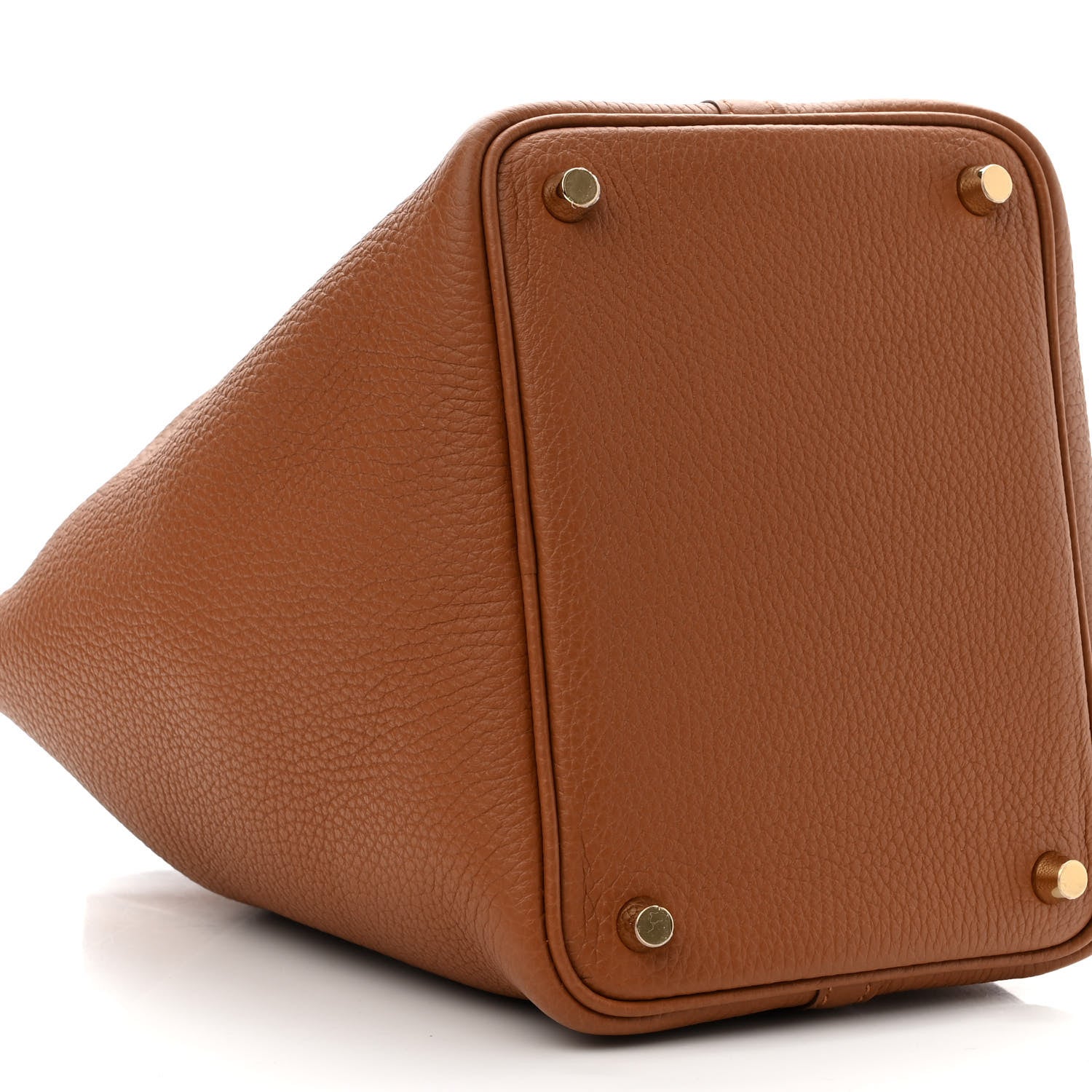 Hermes Taurillon Clemence Matte Alligator Picotin Lock Touch 18 PM Gold 9 of 10