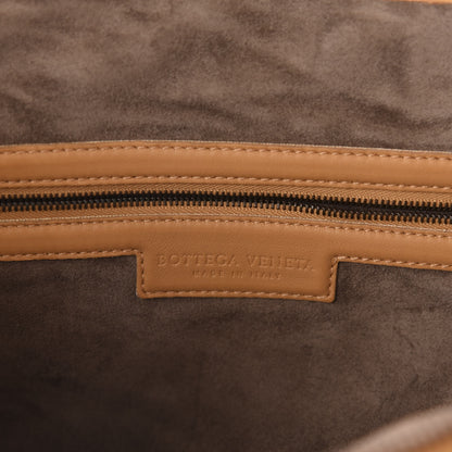 Bottega Veneta Nappa Intrecciato Medium Convertible Tote Camel 9 of 12