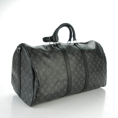 Louis Vuitton Monogram Eclipse Keepall Bandouliere 55 3 of 8
