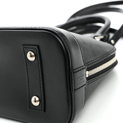 Louis Vuitton Epi Alma BB Black 8 of 8