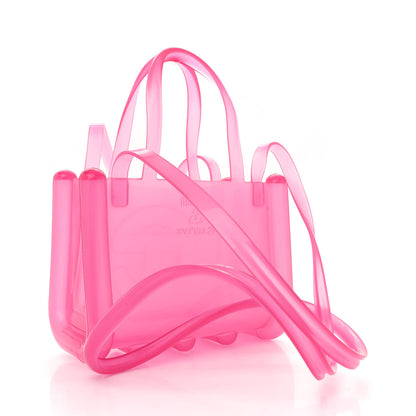 Telfar x MELISSA Jelly Small Shopping Bag Clear Pink 3 of 13
