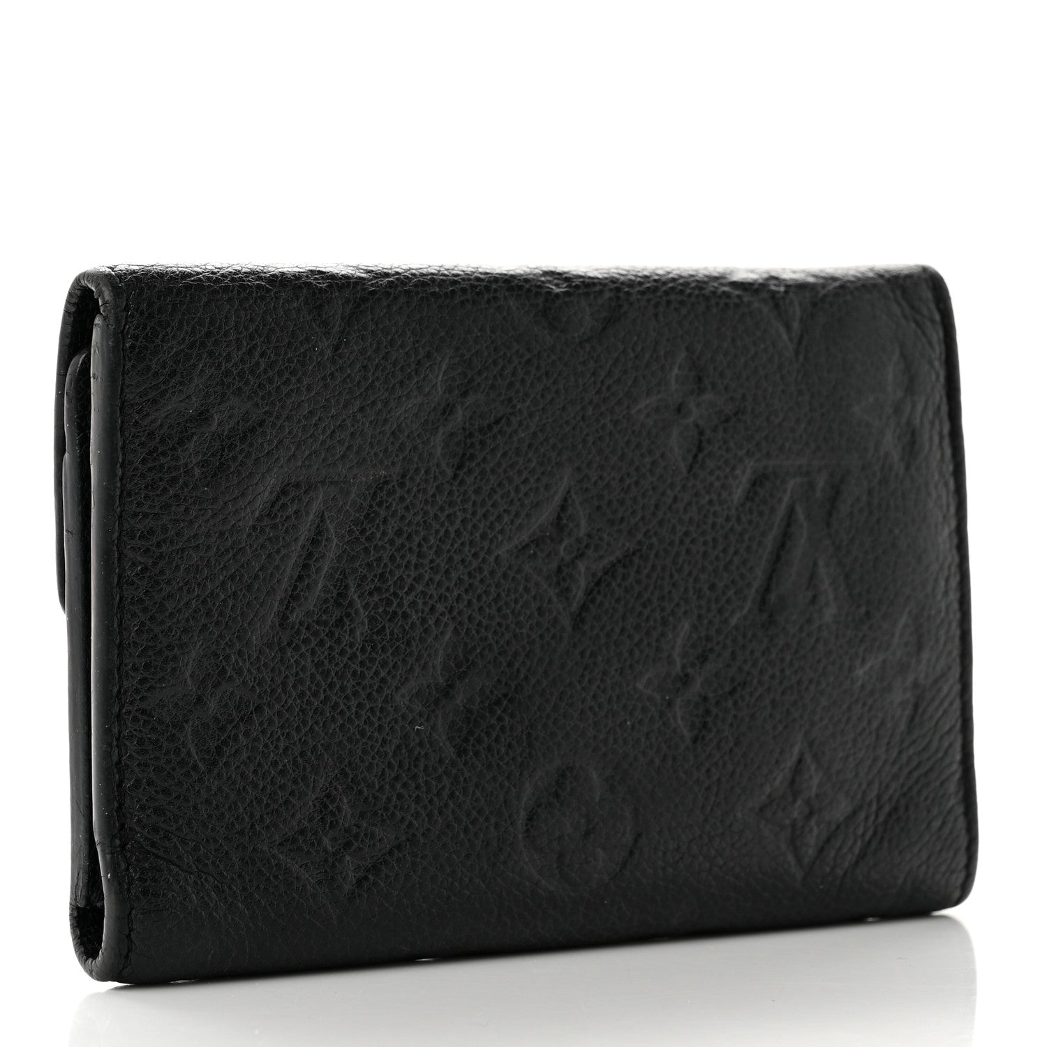 Louis Vuitton Empreinte Compact Curieuse Wallet Black 3 of 9