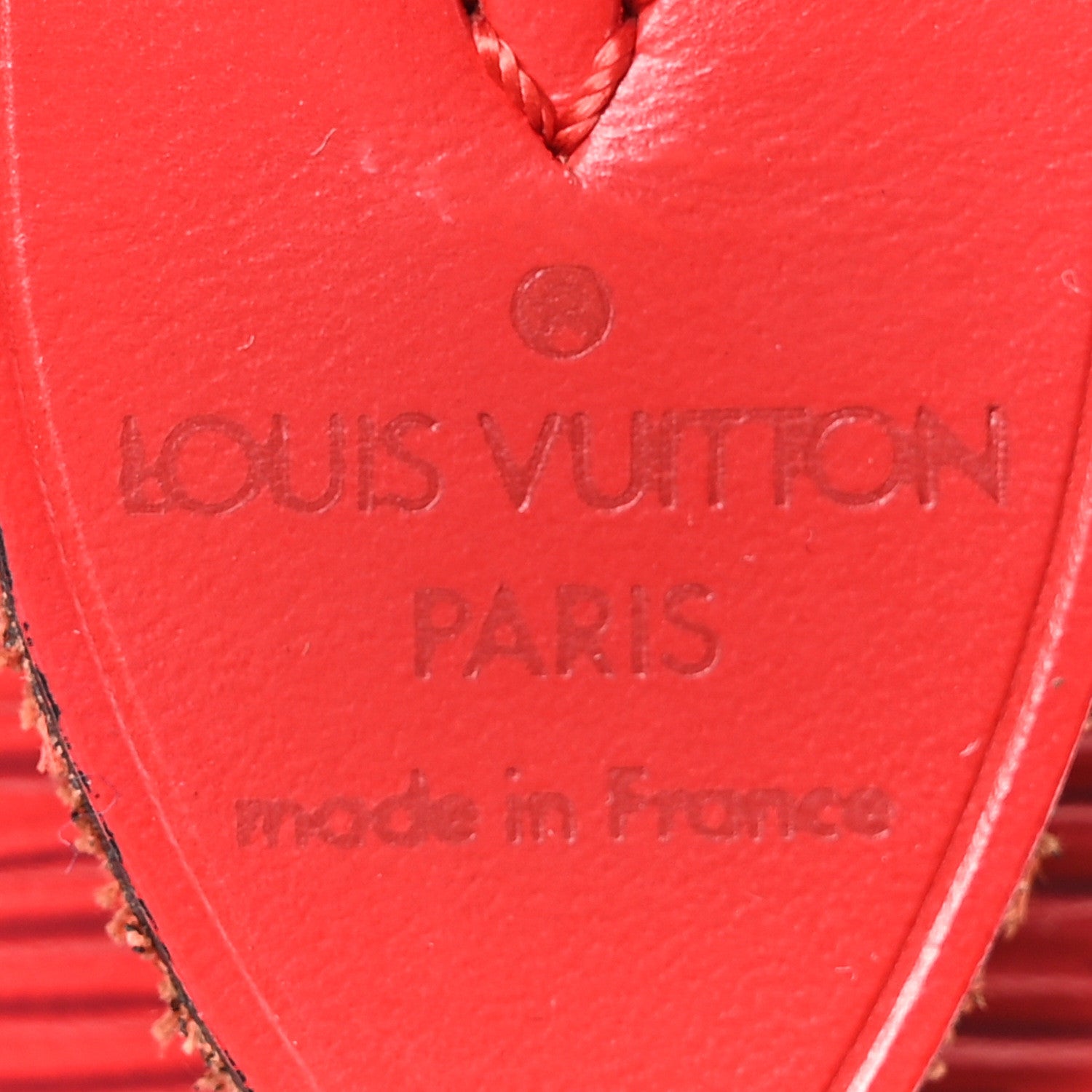 Louis Vuitton Epi Speedy 30 Castillan Red 6 of 9