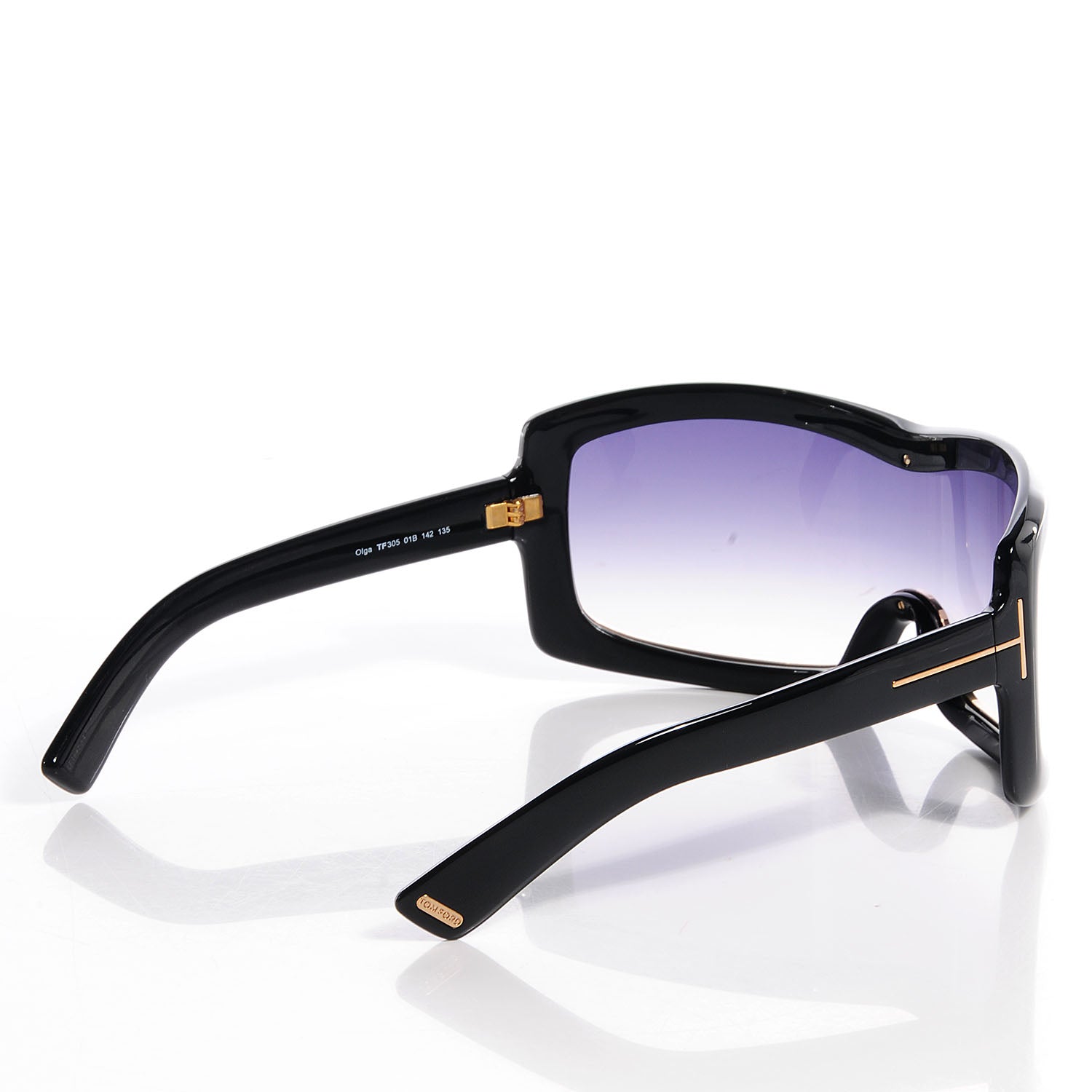 Tom Ford Olga Sunglasses Black 2 of 5