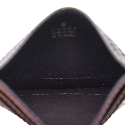 Gucci X DISNEY Mini Vintage GG Supreme Monogram Mickey Mouse Card Holder Beige Vintage Sun Oil 5 of 8