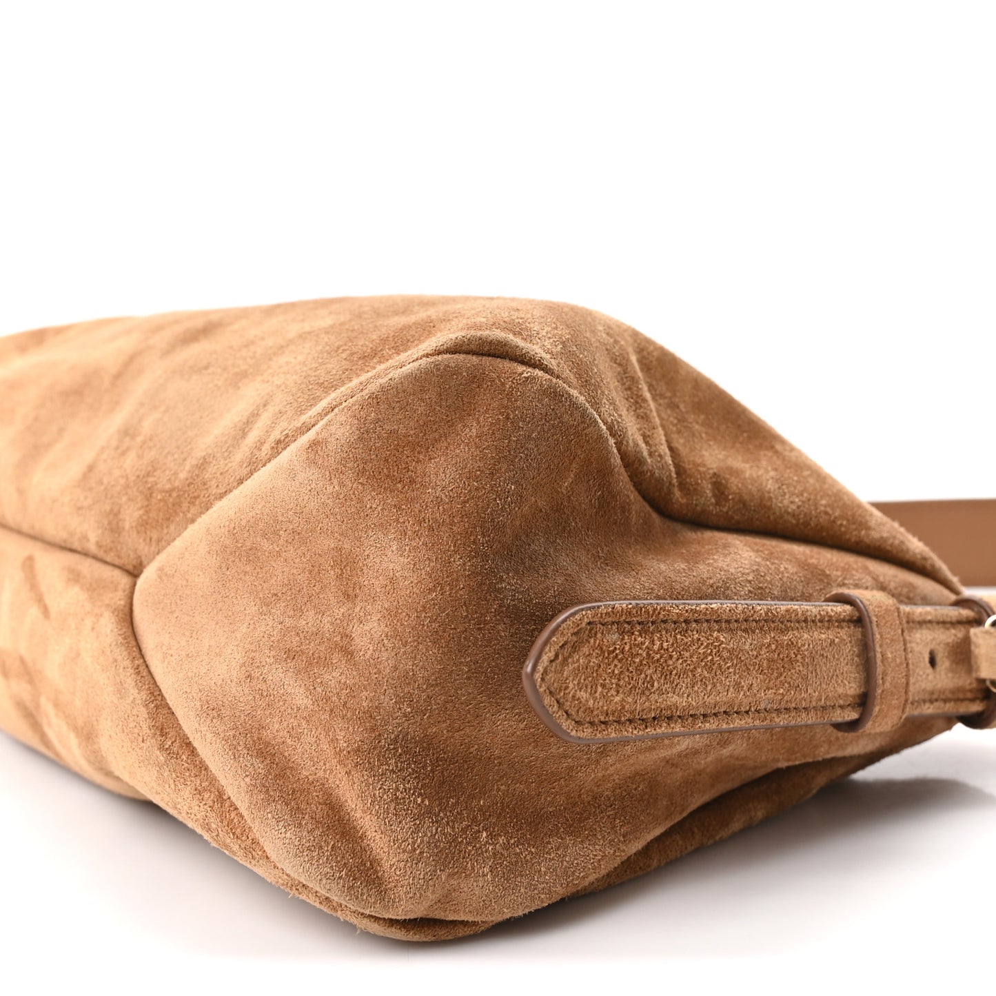 Scamosciato Suede Medium Aimee Shoulder Bag Cacao