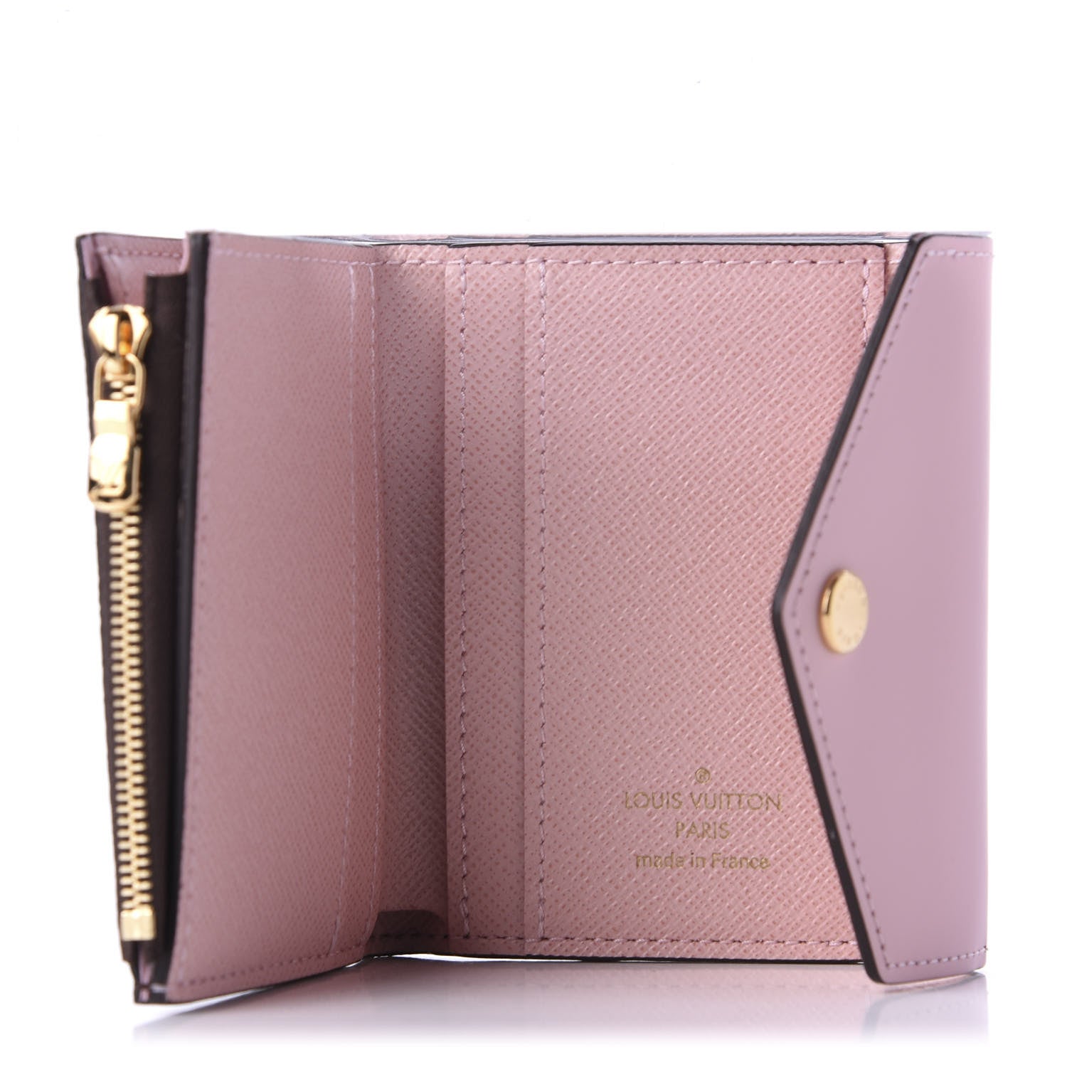Louis Vuitton Monogram Zoe Wallet Rose Ballerine 5 of 10