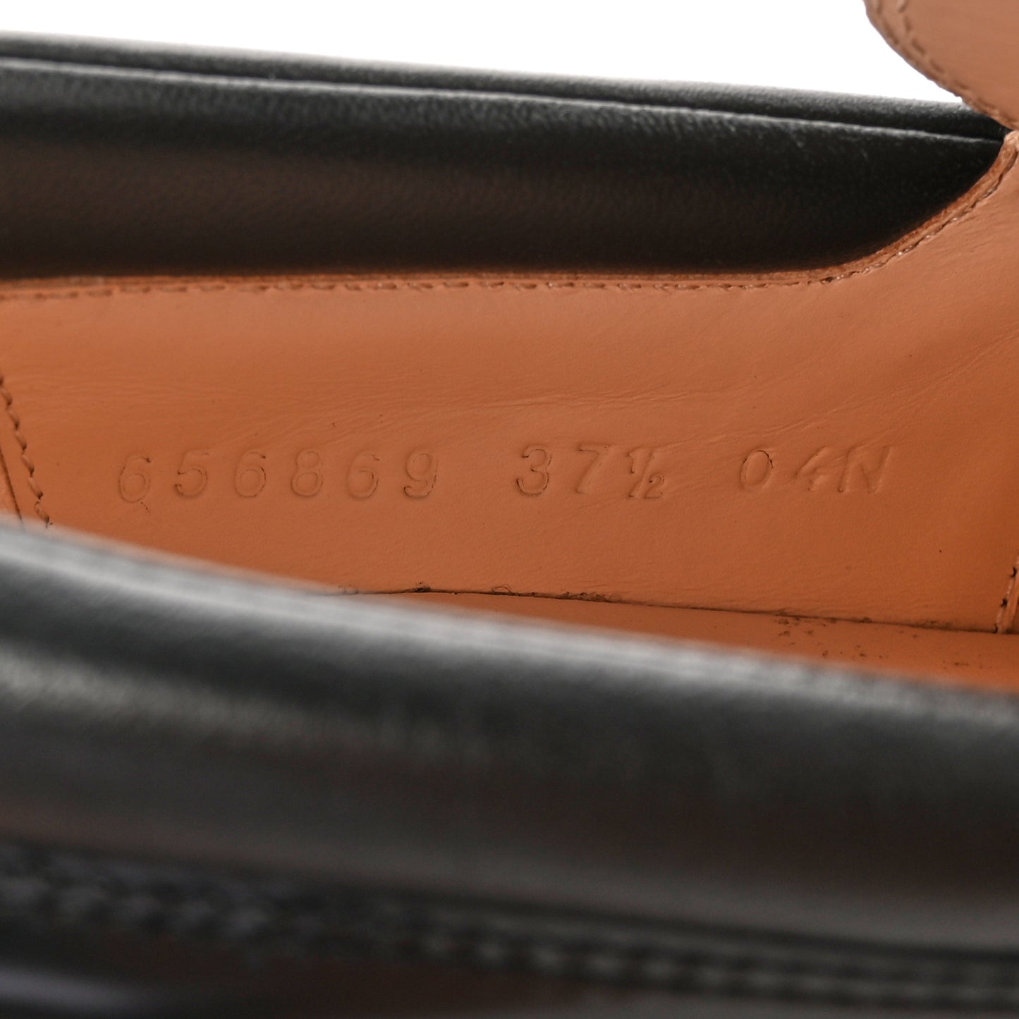 Magnum Calfskin Nappa Samoa Womens Horsebit Platform Chunky Lug Sole 40mm Loafers 37.5 Black