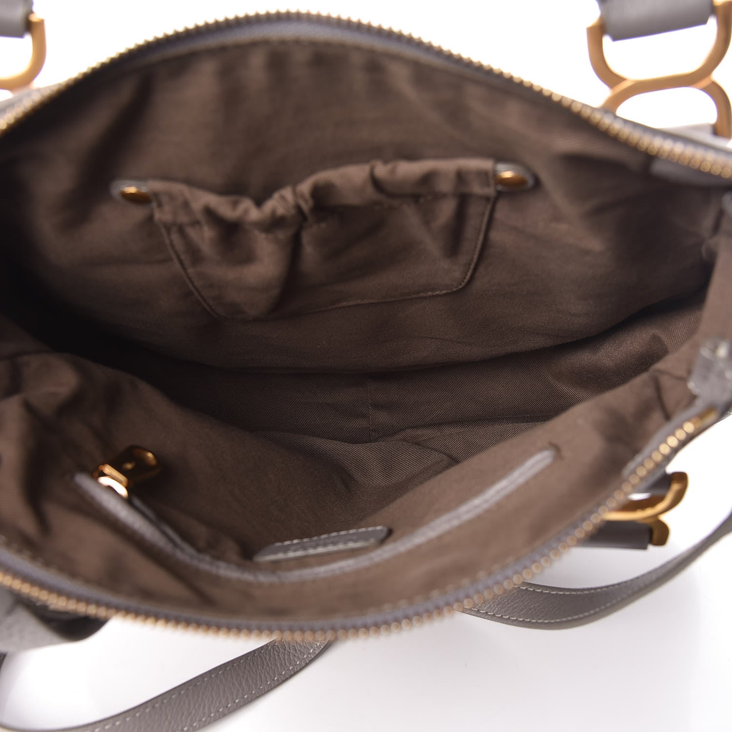 Chloe Calfskin Medium Marcie Satchel Cashmere Grey 5 of 10
