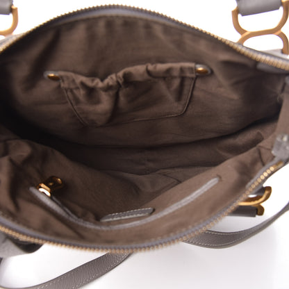 Chloe Calfskin Medium Marcie Satchel Cashmere Grey 5 of 10