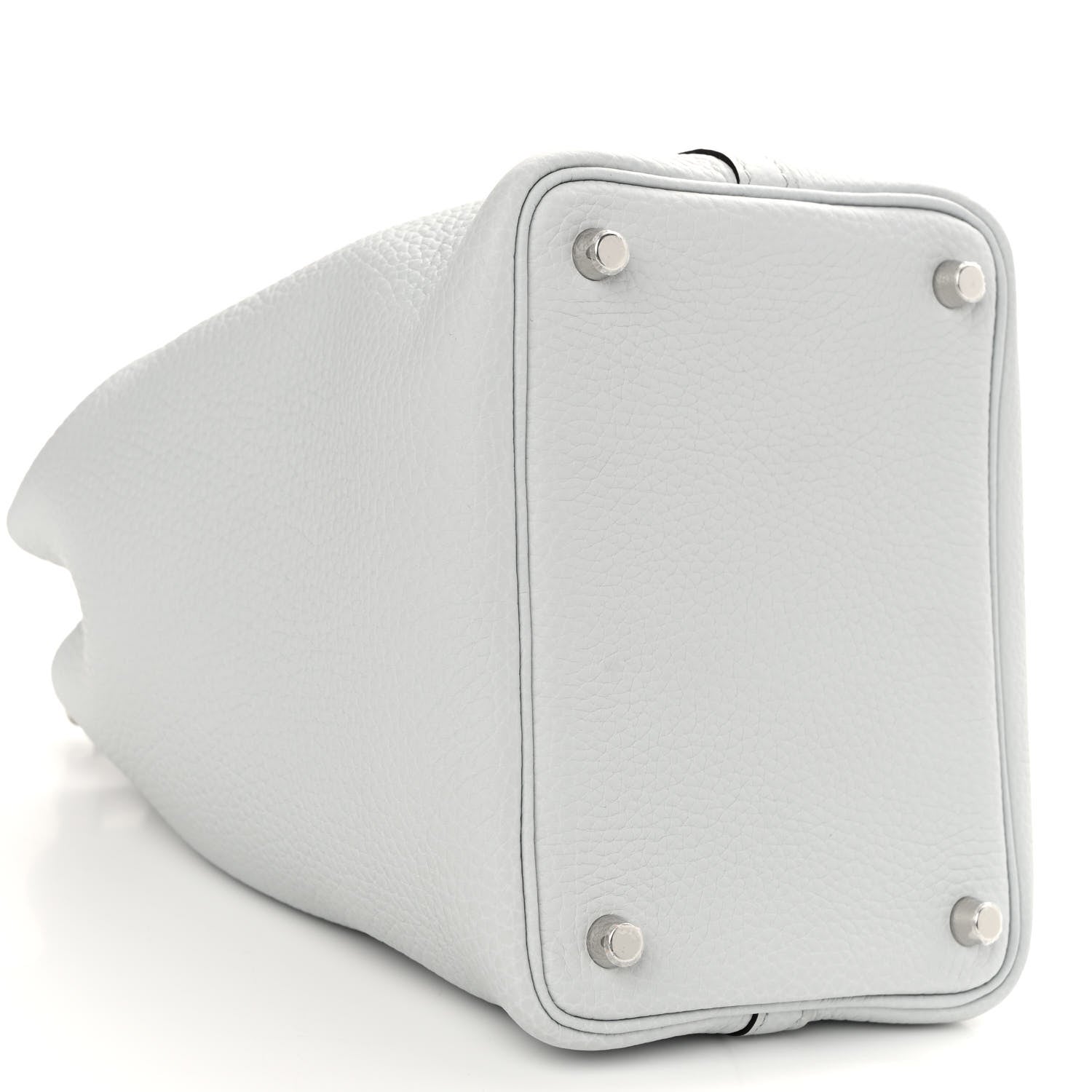 Hermes Taurillon Clemence Picotin Lock 18 PM Bleu Pale 9 of 11