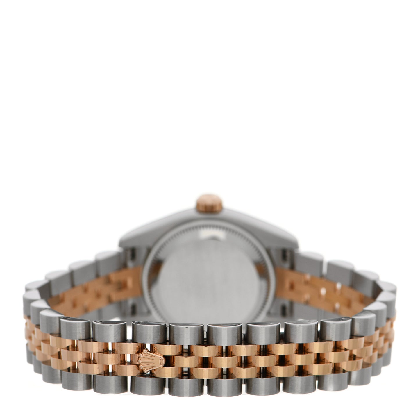 Stainless Steel 18K Everose Gold 26mm Oyster Perpetual Datejust Watch Pink Roman 179171