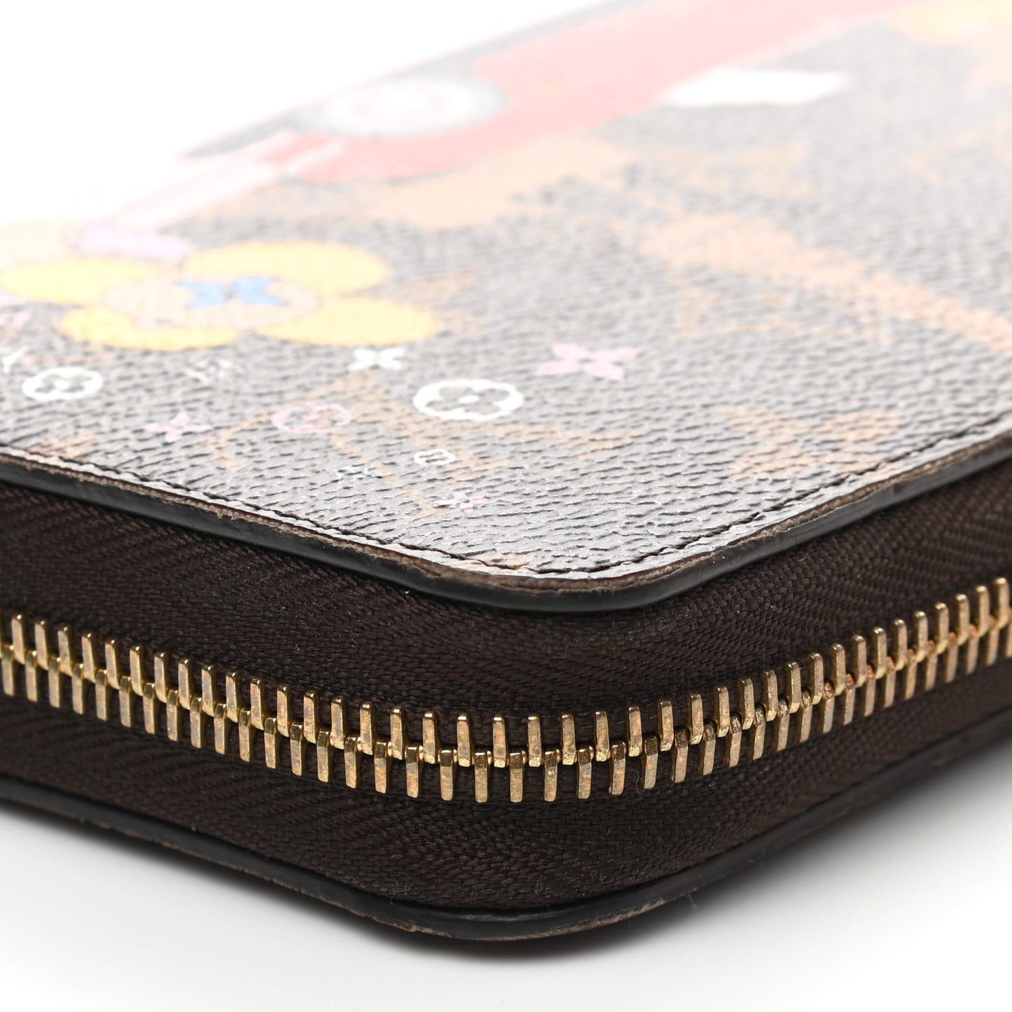 Monogram 2019 Christmas Animation Zippy Wallet