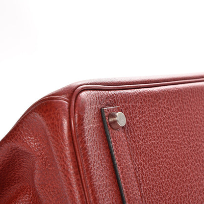 Hermes Buffle Skipper Birkin 35 Rouge H 26 of 26