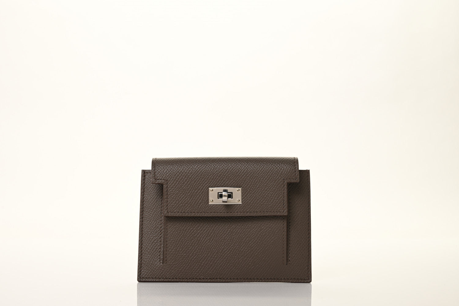 Hermes Epsom Kelly Pocket Compact Wallet Etain 2 of 18