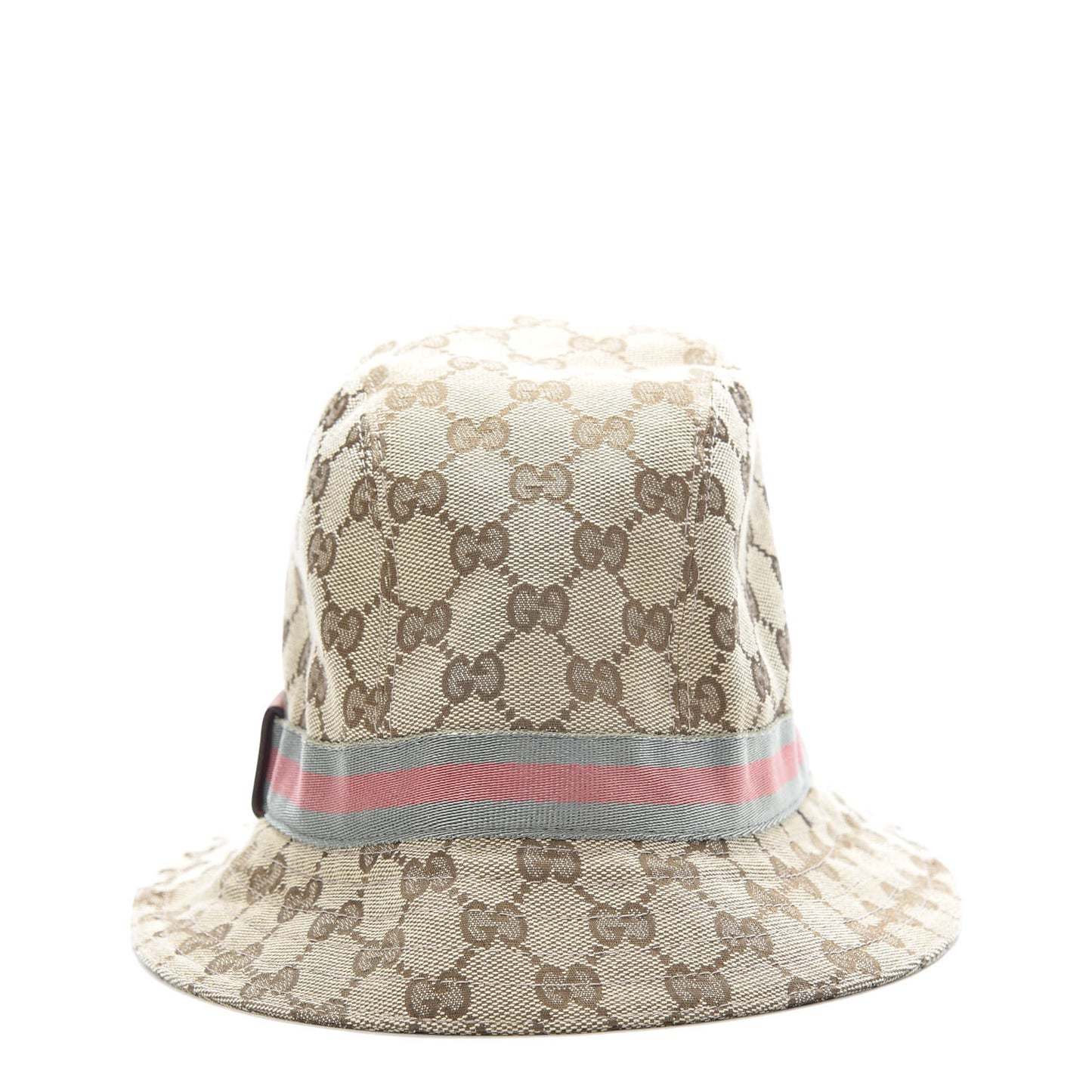 Monogram Web Bucket Hat M Brown