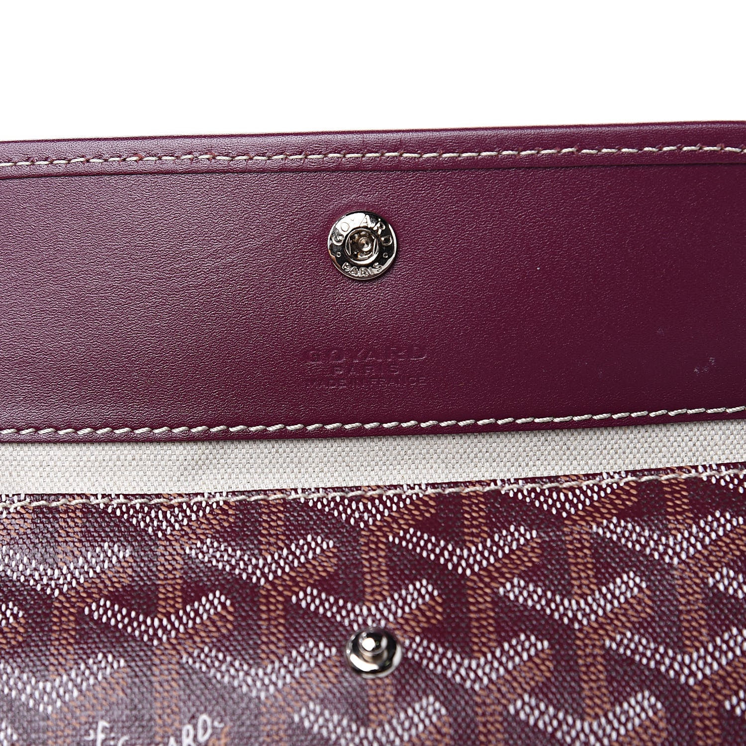 Goyard Goyardine Saint Louis PM Bordeaux 6 of 10