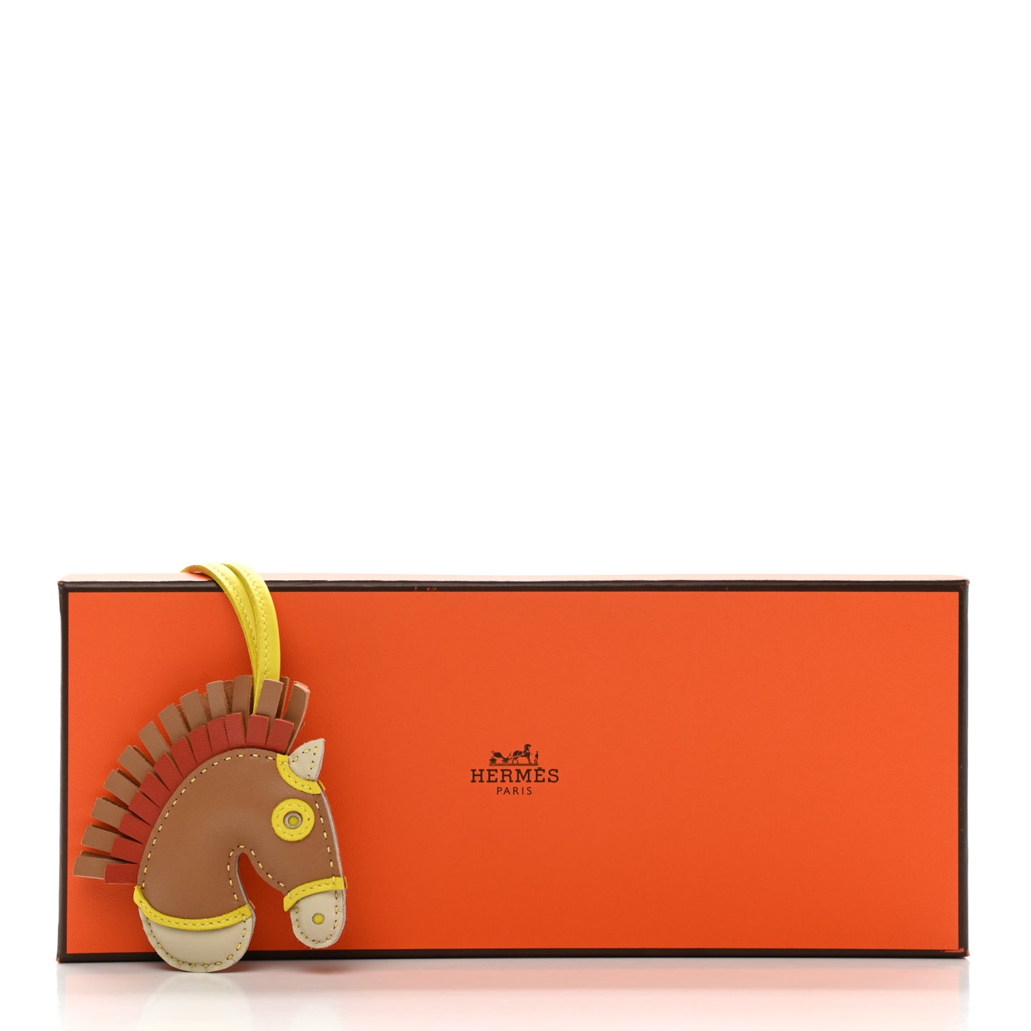Milo Lambskin Geegee Savannah Bag Charm Chai Craie Lime