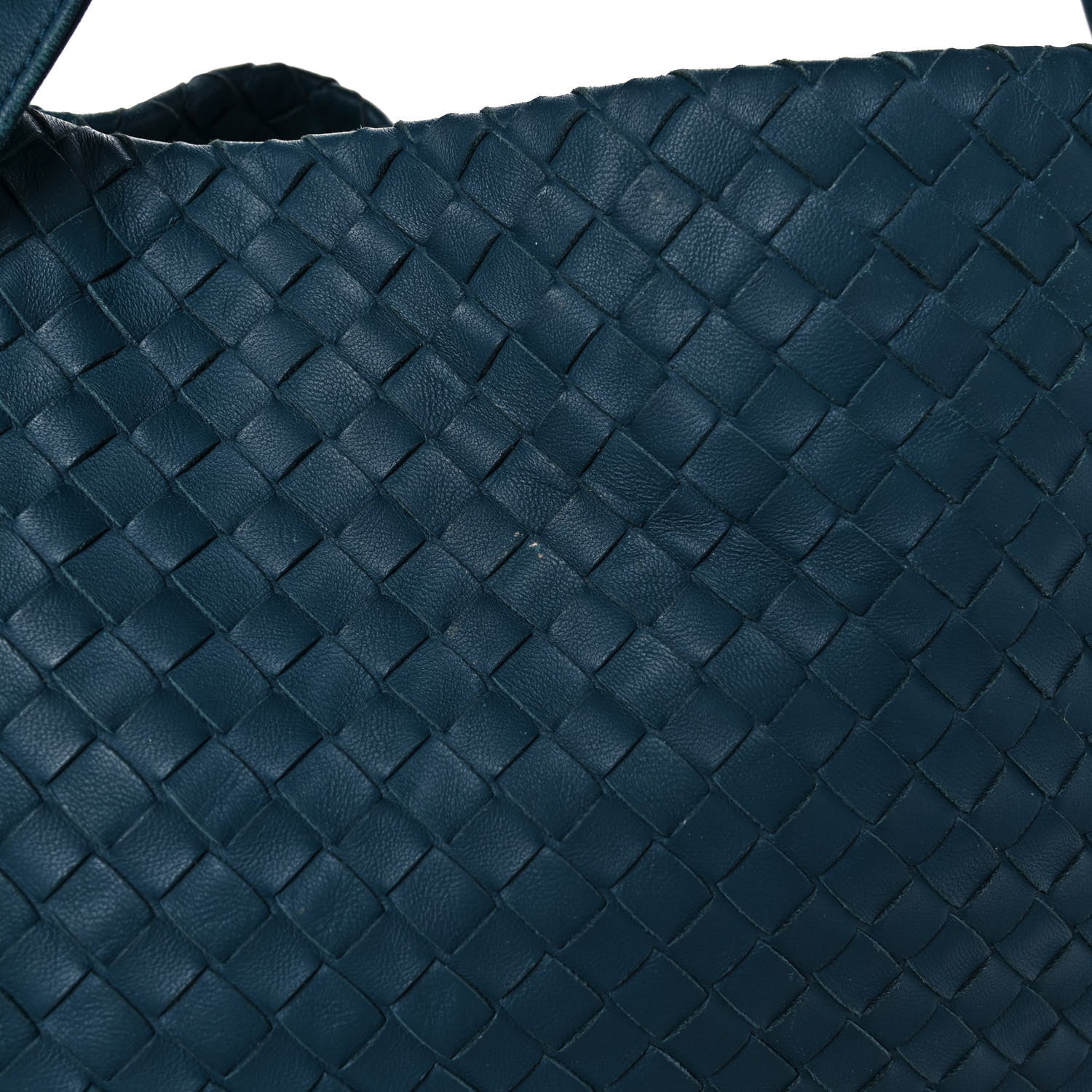 Bottega Veneta Nappa Intrecciato Medium Garda Bag Blue 11 of 11
