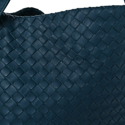 Bottega Veneta Nappa Intrecciato Medium Garda Bag Blue 11 of 11