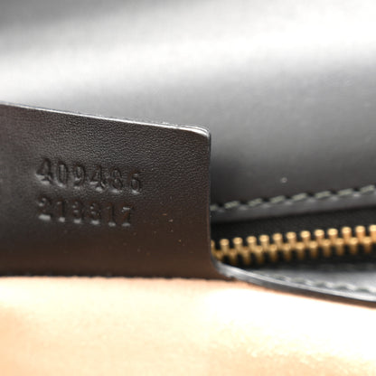 Gucci Guccissima Medium Padlock Shoulder Bag Black 7 of 10
