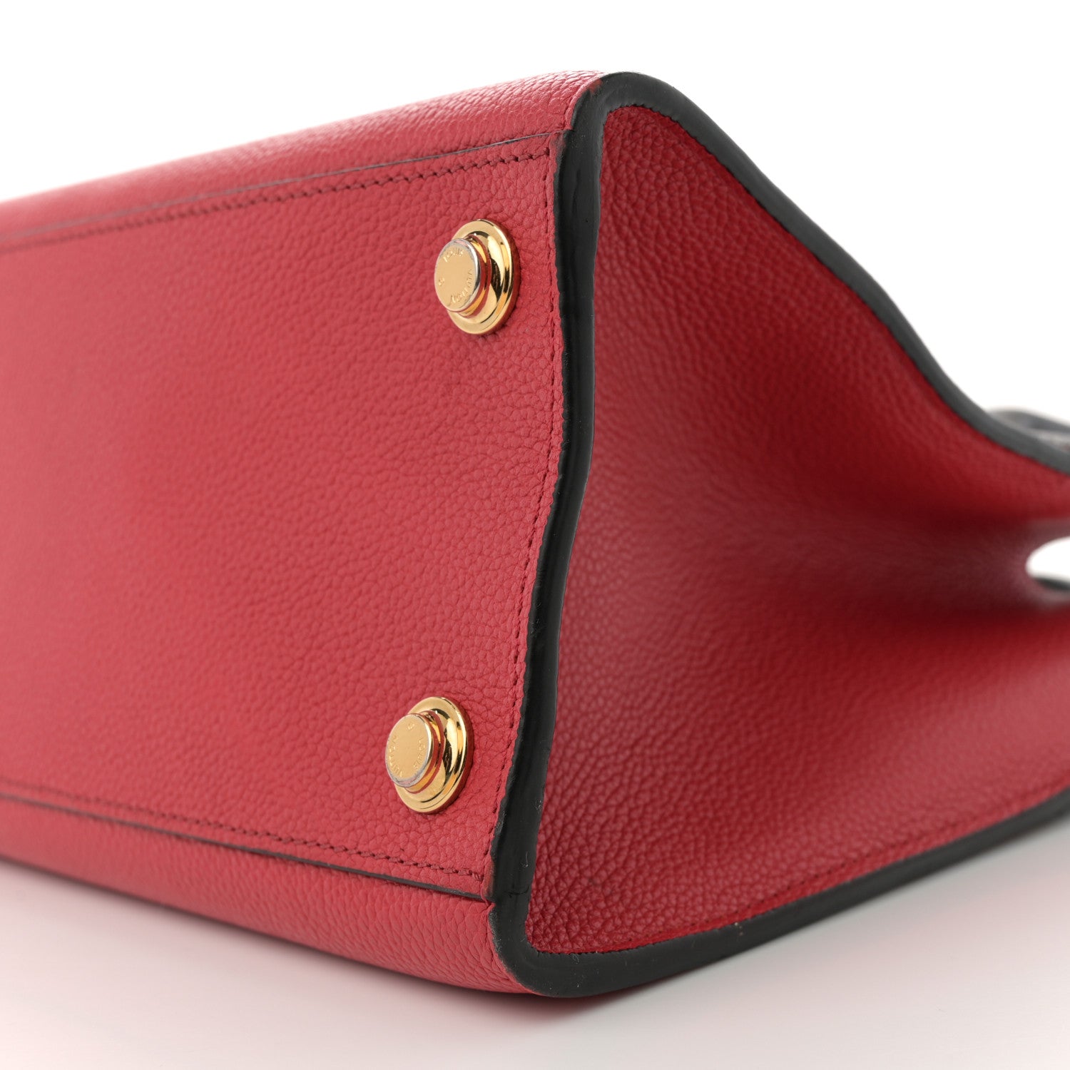 Louis Vuitton Taurillon City Steamer PM Black Rouge 9 of 11