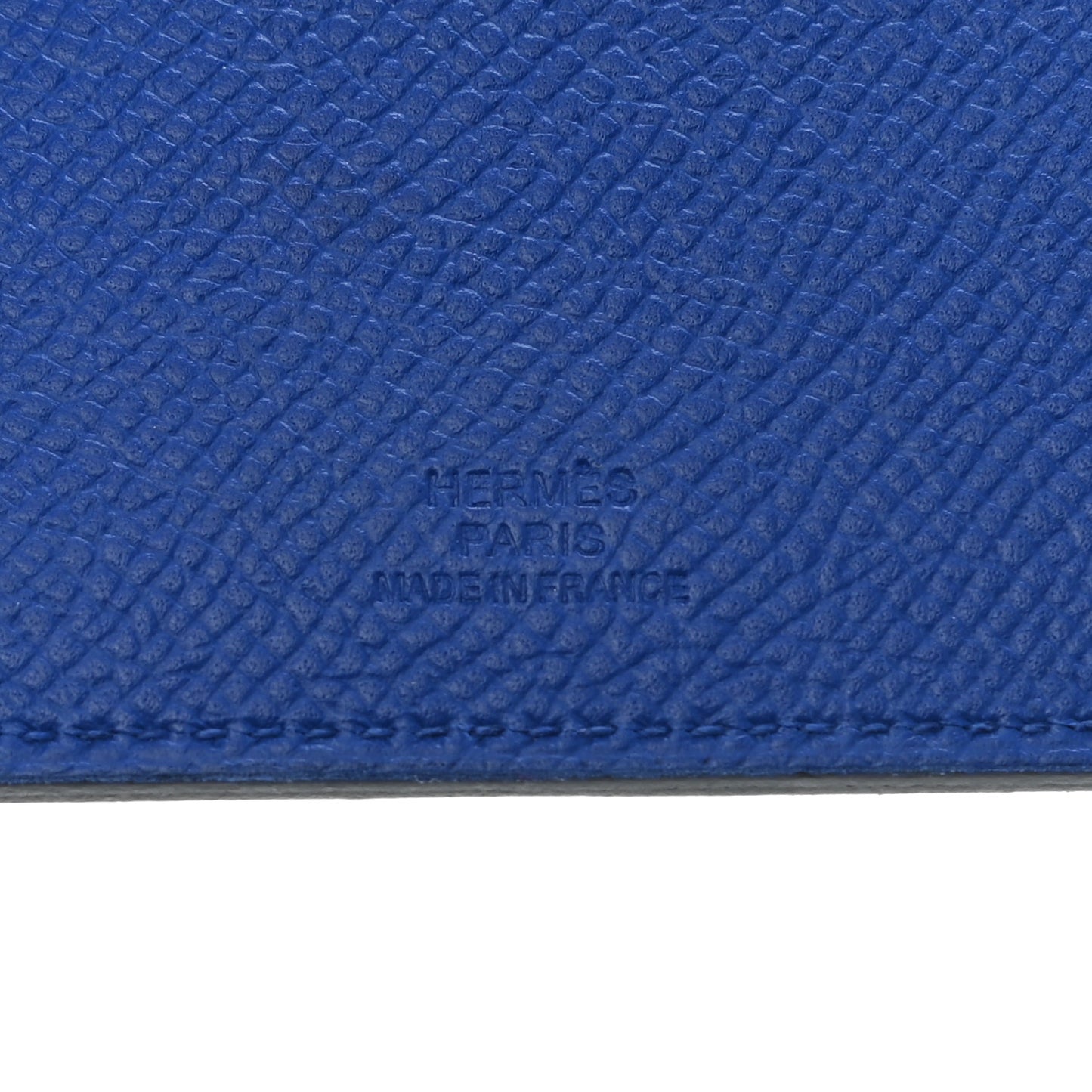 Epsom Tarmac PM Passport Holder Bleu Electrique