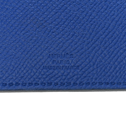 Hermes Epsom Tarmac PM Passport Holder Bleu Electrique 6 of 8