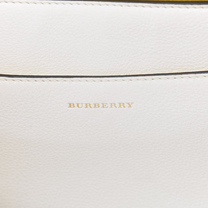 Burberry Soft Grain Calfskin Large Belt Bag White Yellow 7 of 14