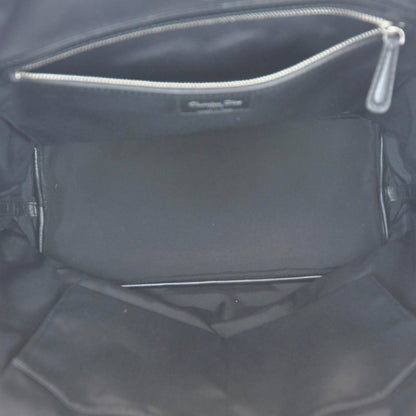 Christian Dior Coated Canvas Cannage Medium Panarea Tote Black 7 of 14