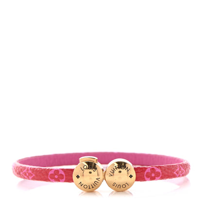 Louis Vuitton Monogram Mini Historic Bracelet 17 Fuchsia 1 of 9