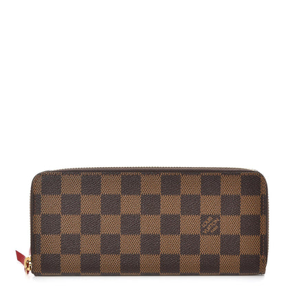 Louis Vuitton Damier Ebene Clemence Wallet 1 of 8