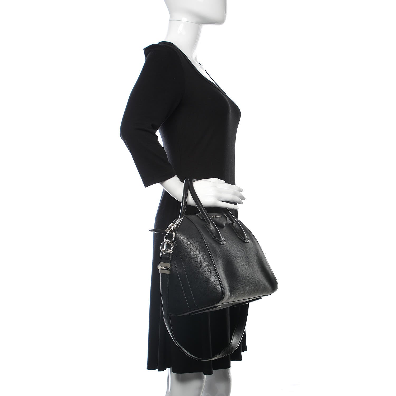 Givenchy Sugar Goatskin Small Antigona Black 2 of 13