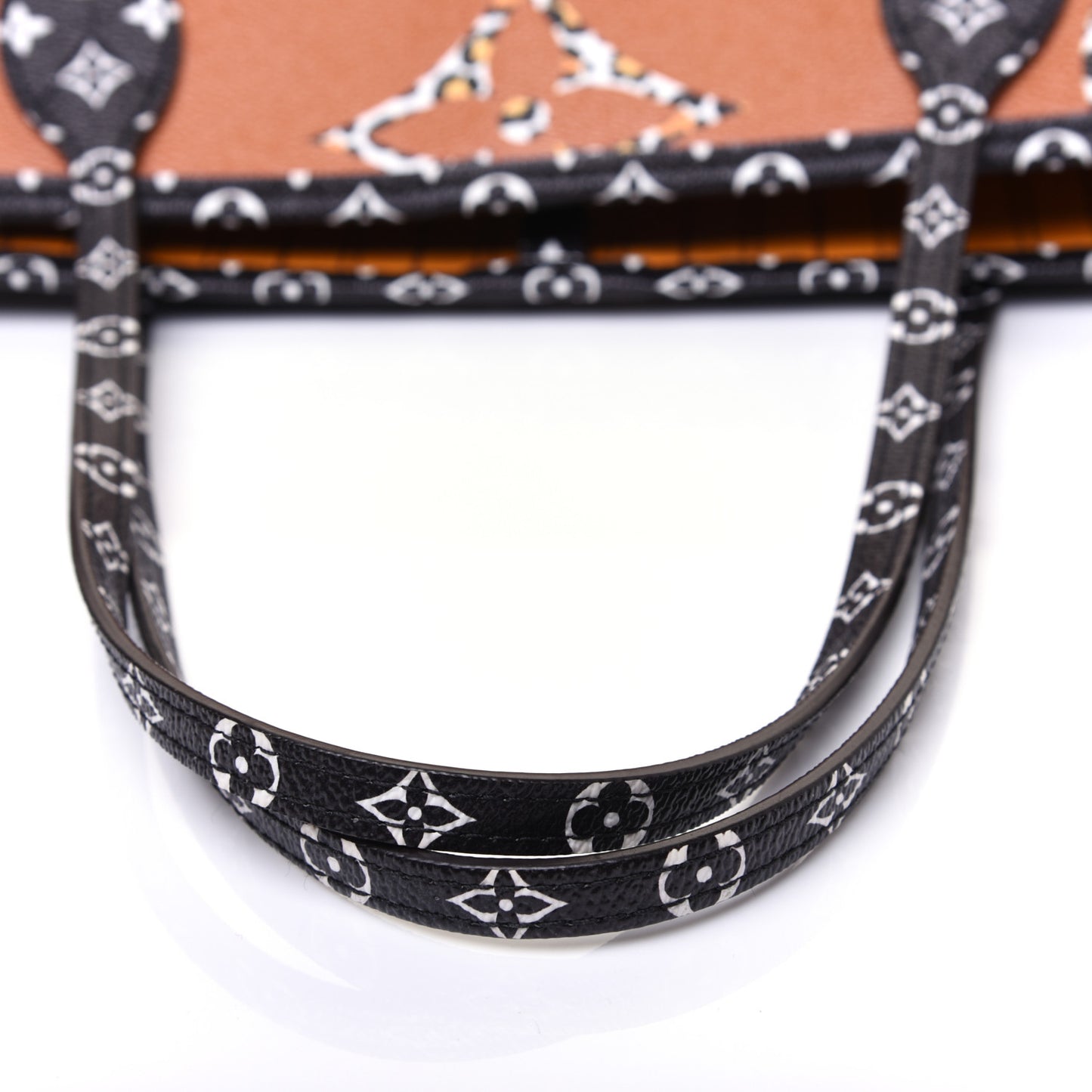 Monogram Giant Jungle Neverfull MM Black