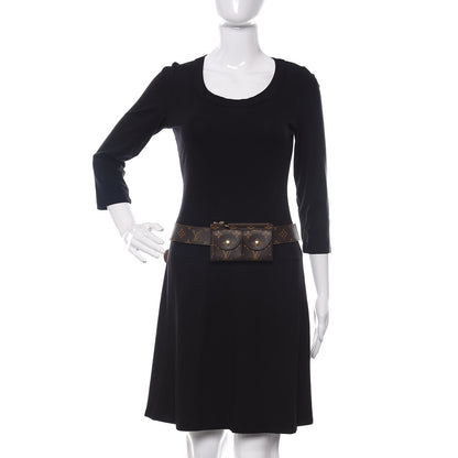 Louis Vuitton Monogram Pochette Duo Belt 90 36 2 of 10