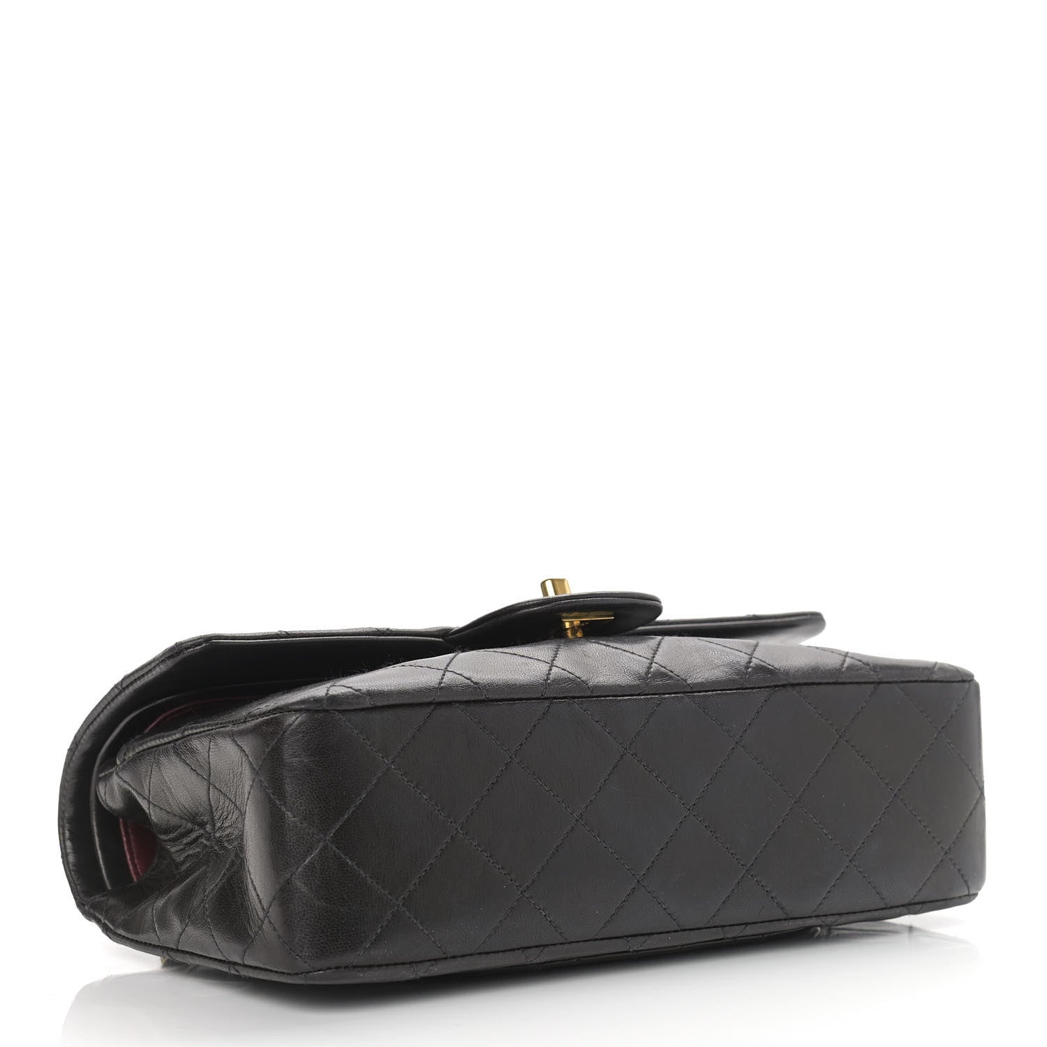 Chanel Lambskin Quilted Small Double Flap Black 5 of 17