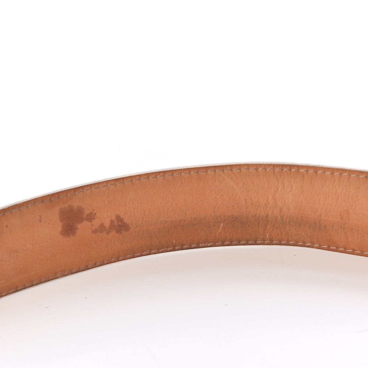 Damier Azur LV Initiales Belt 85 34