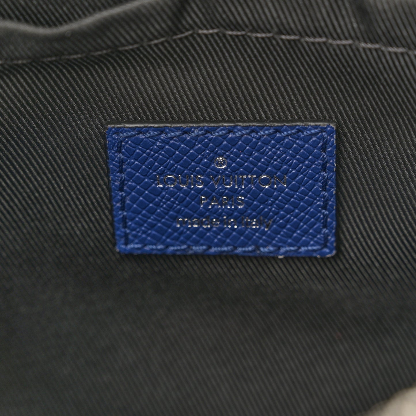 Taiga Monogram Outdoor Messenger Cobalt