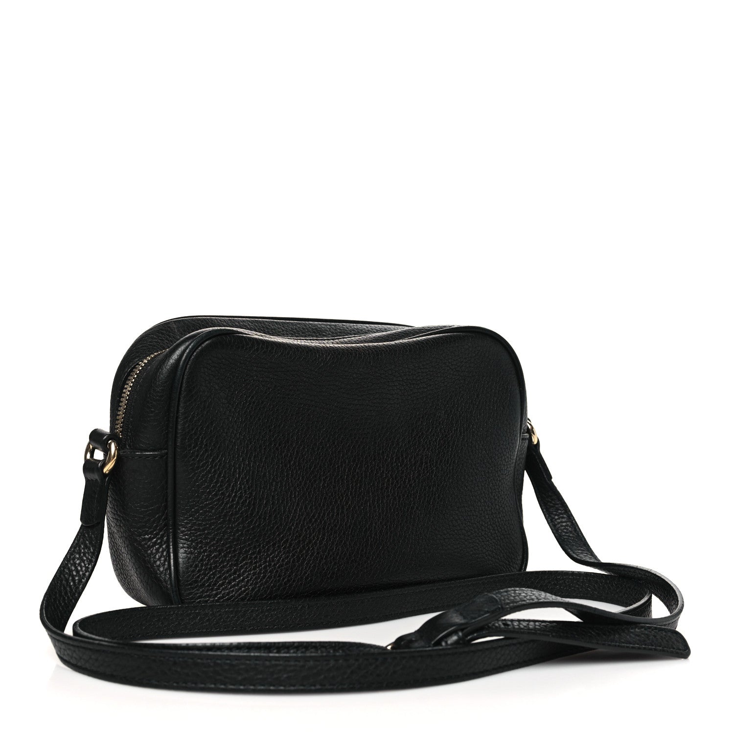 Gucci Pebbled Calfskin Small Soho Disco Bag Black 3 of 12