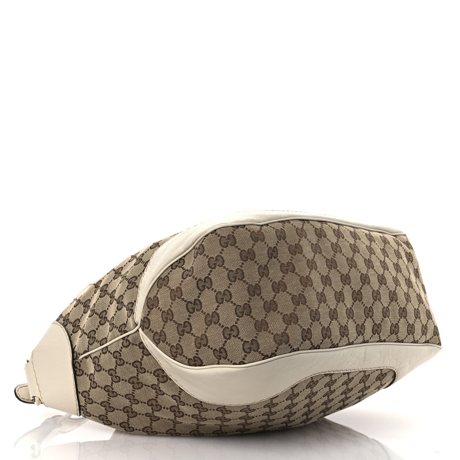 Gucci Monogram Medium Charlotte Hobo Off White 3 of 11