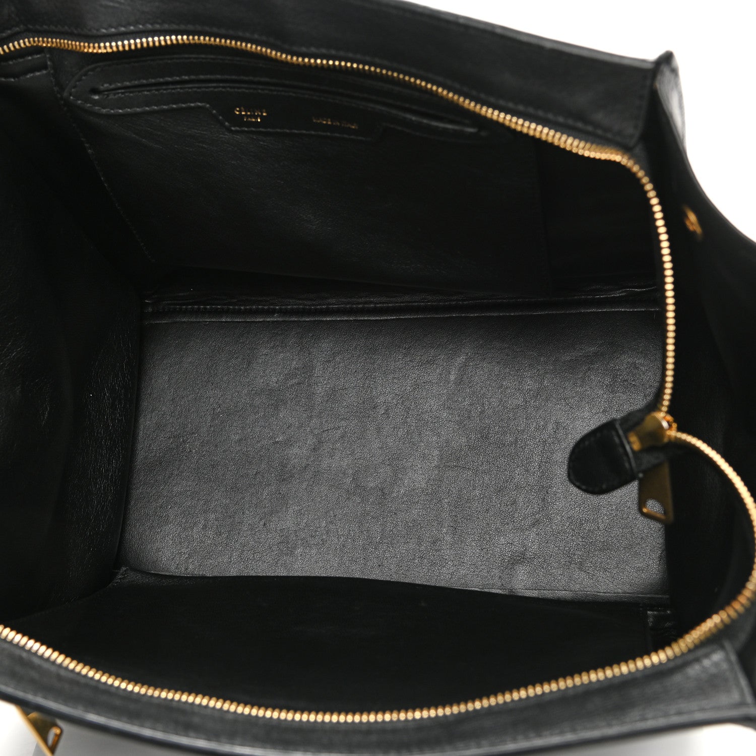 Celine Smooth Calfskin Denim Medium Trapeze Blue 4 of 12