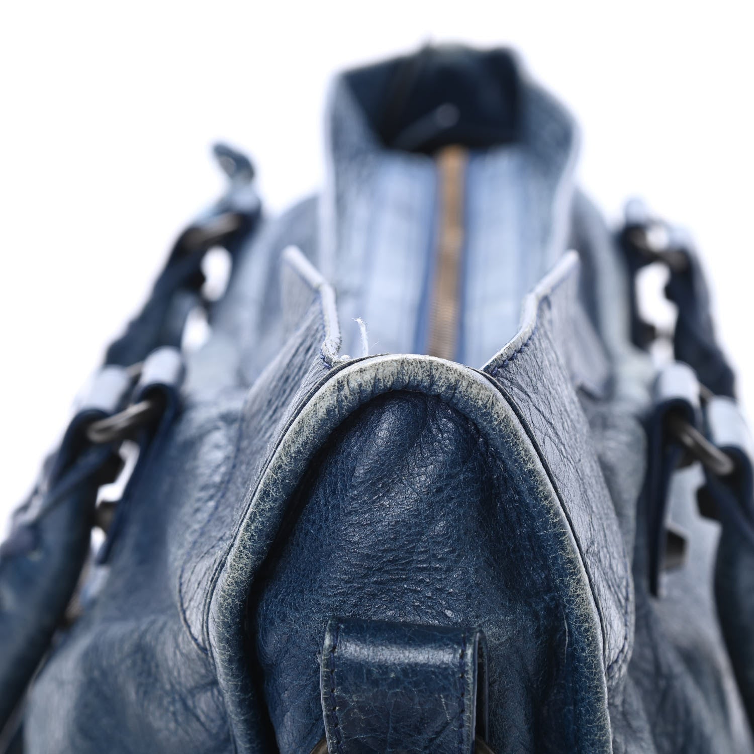 Balenciaga Agneau Classic Hardware City Bleu Mineral 15 of 22