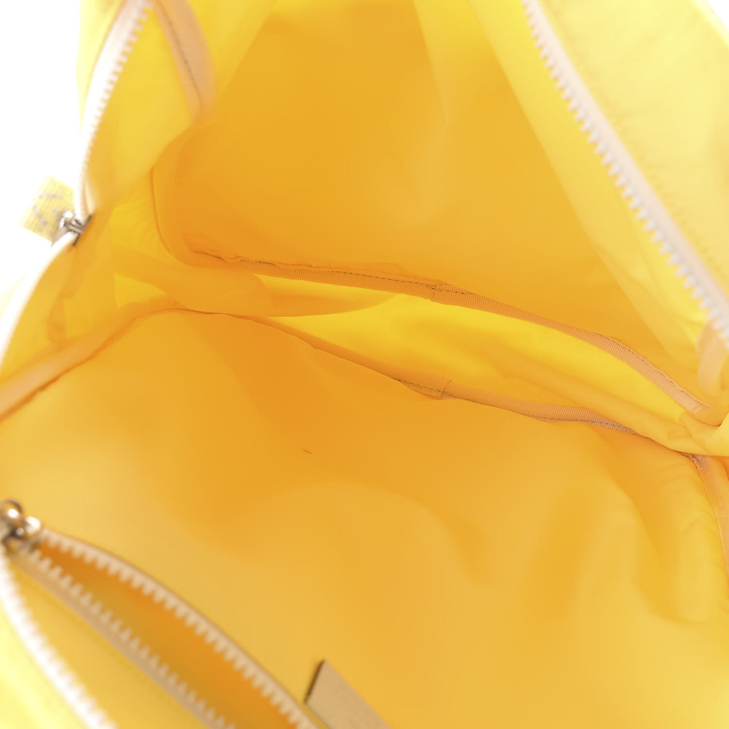 Nylon Twill Blind For Love Interlocking G Backpack Pastel Yellow Multicolor